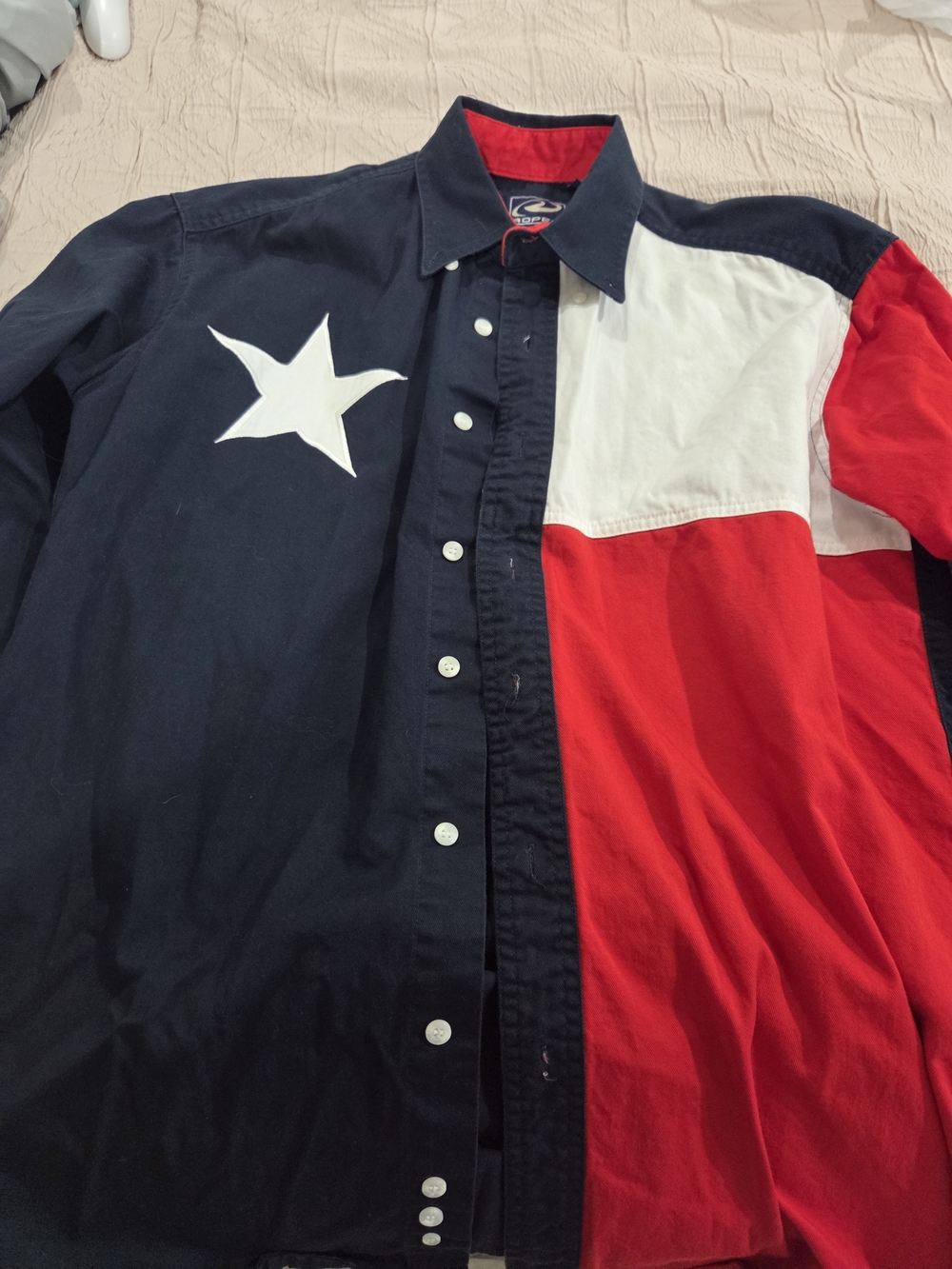 ROPER Texas Flag Long Sleeve Men’s
